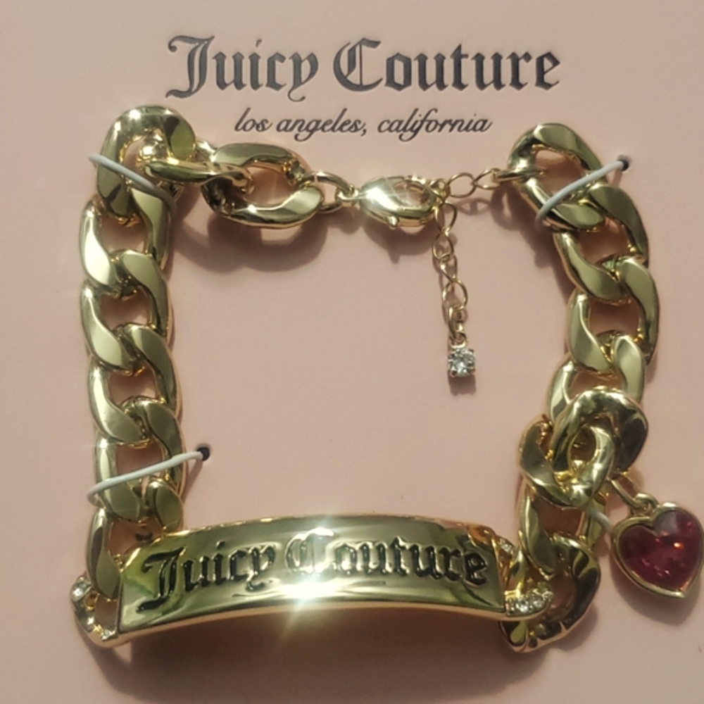 Juicy Couture Cuban Link Bracelet 💕
